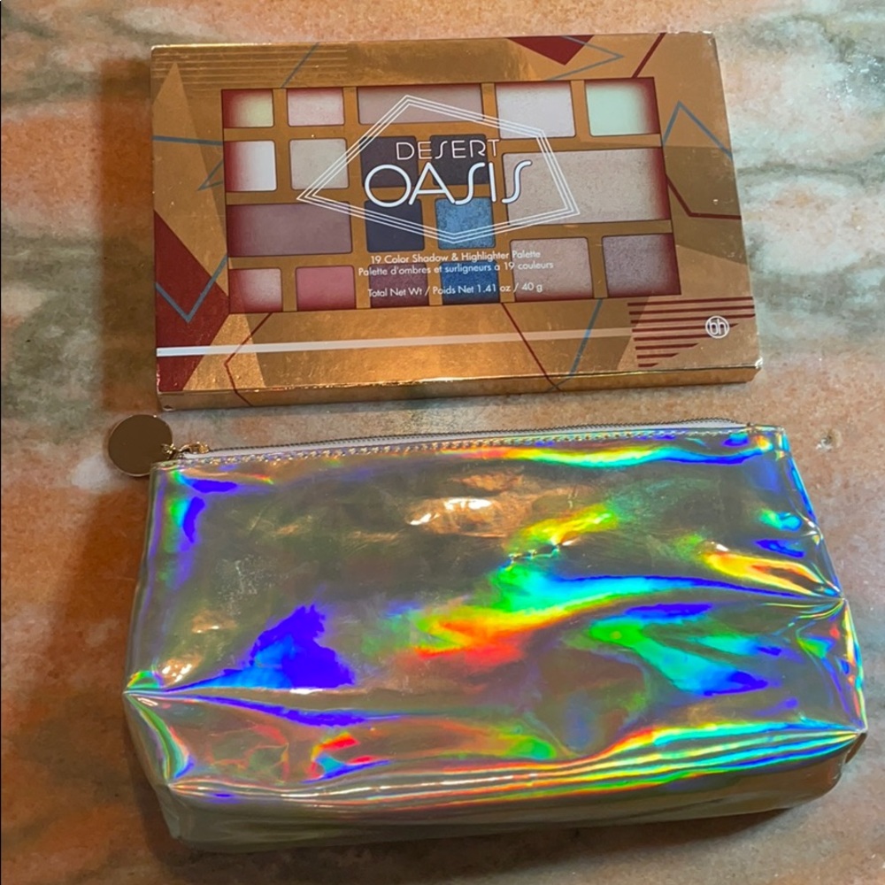 BH COSMETICS Desert Oasis palette & brush bag set